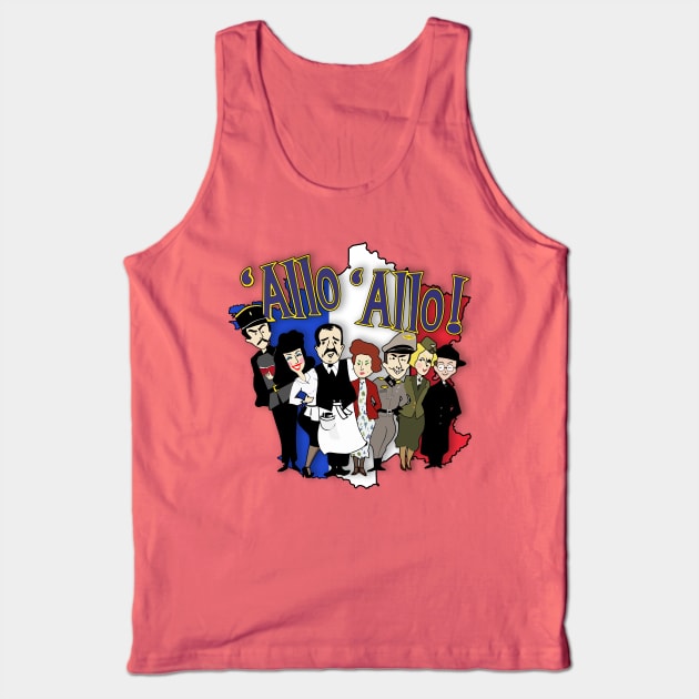 'Allo 'Allo! (HAODS 2019) Tank Top by MarinasingerDesigns